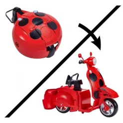 Miraculous Switch N Go Scooter med Dukke