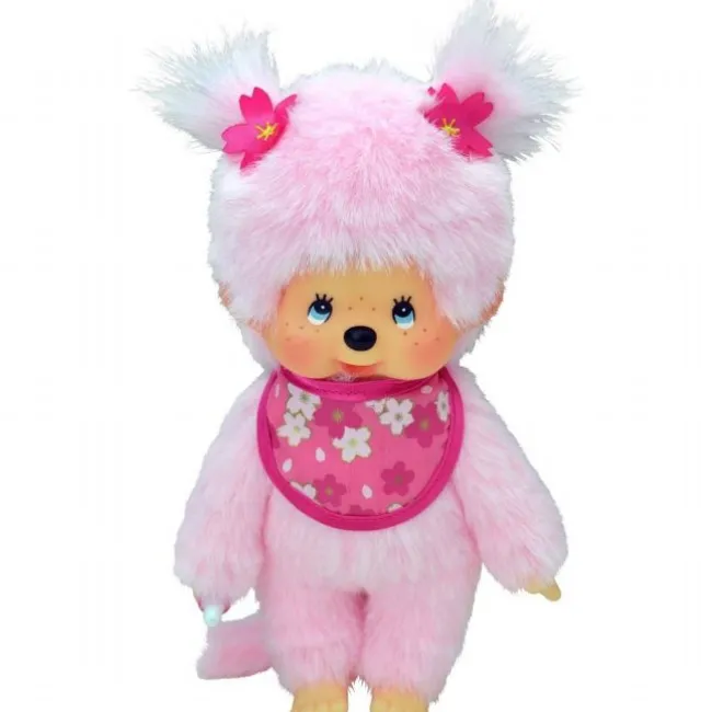 Monchhichi Kirsebærblomst Pige 20 cm