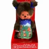 Monchhichi Pige i lejrbålskjole, 20 cm