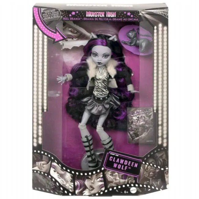 Monster High Reel Drama Clawdeen Wolf Du