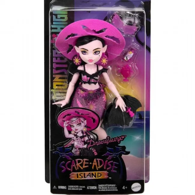 Monster High Scareadise Draculaura Dukke