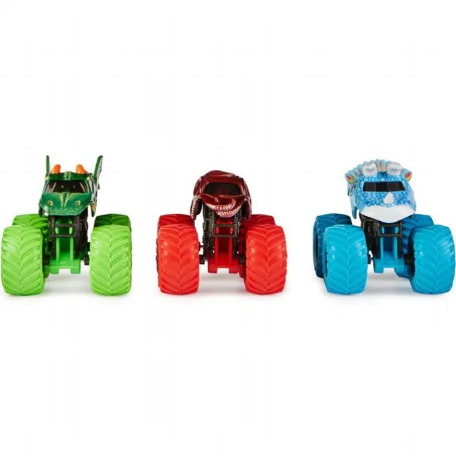 Monster Jam Charged Beasts 3-Pack 1:64