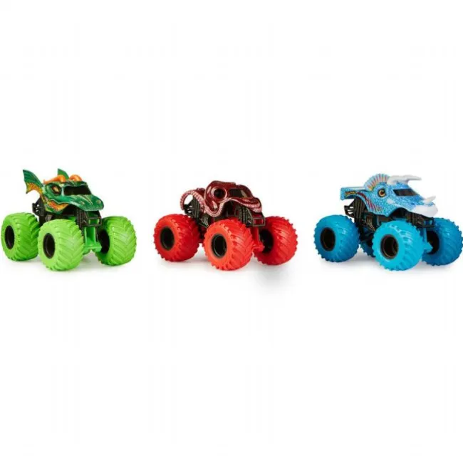 Monster Jam Charged Beasts 3-Pack 1:64