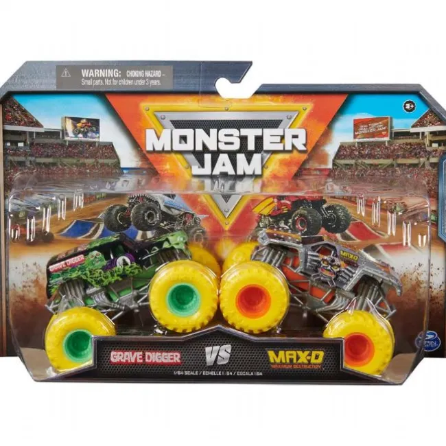 Monster Jam Graver Diggger & Max-D
