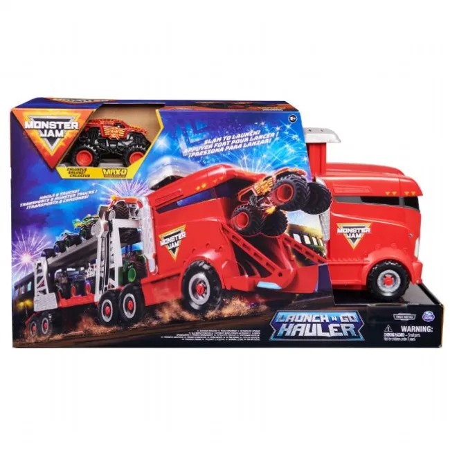 Monster Jam 2 i 1 Launch N Go Hauler