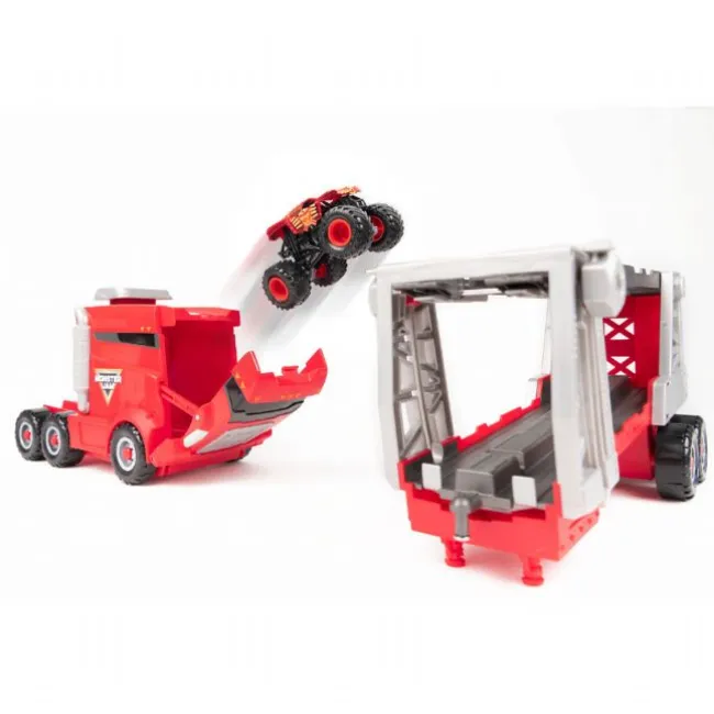 Monster Jam 2 i 1 Launch N Go Hauler