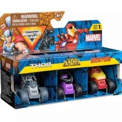 Monster Jam Marvel Mini Monster Trucks