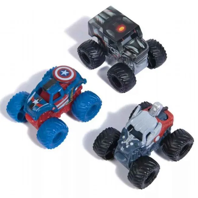 Monster Jam Marvel Mini Monster Trucks
