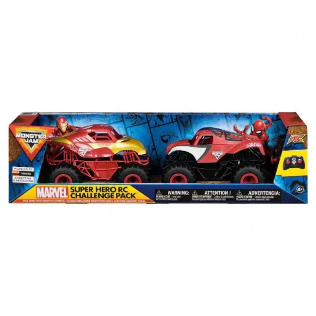 Monster Jam Marvel RC Challenge Pack