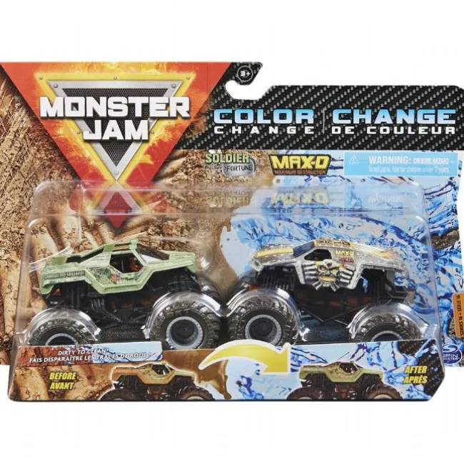 Monster Jam Max-D & Soldier Fortune