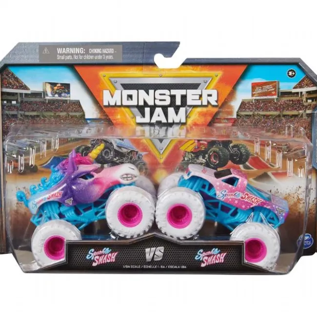 Monster Jam Sparkle Smash & Sparkle Smas