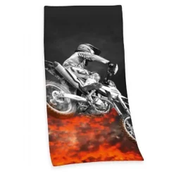 Motocross Håndklæde 75x150 cm