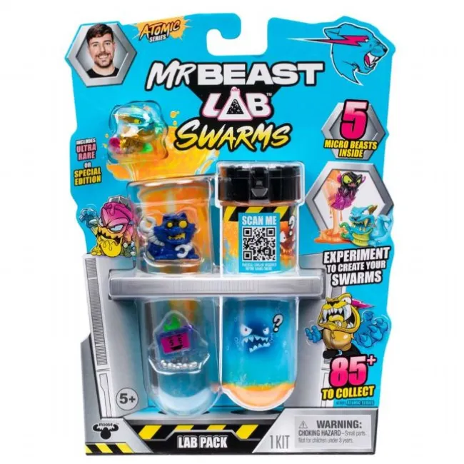 Mr. Beast Lab Swarms figurer 5 stk