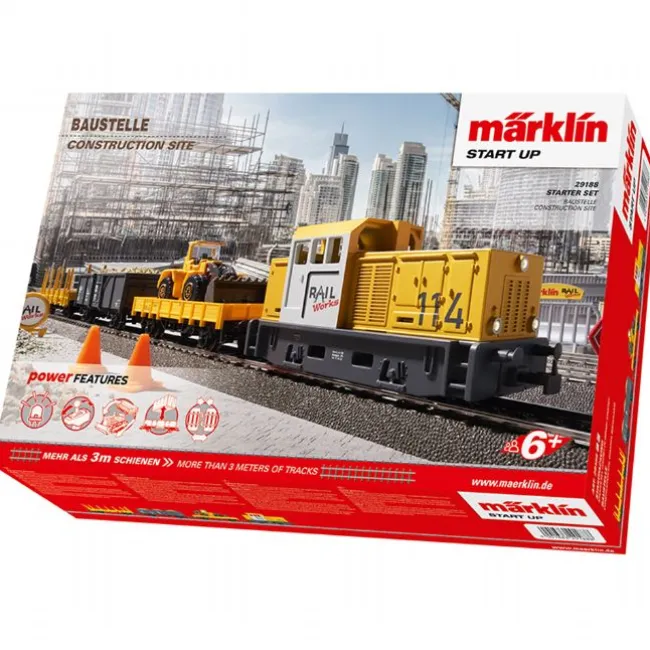 Märklin Construction Site Togsæt