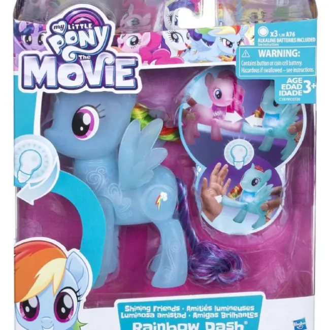 My Little Pony Rainbow Dash light up