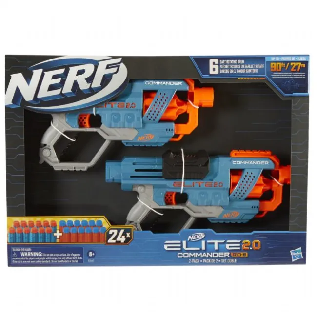 Nerf Elite 2.0 Commander RD-6 2-Pack