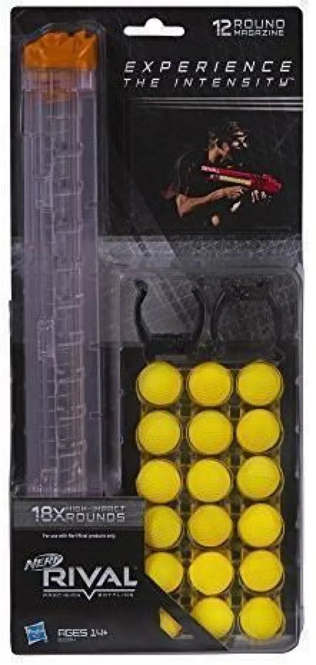 Nerf Rival magasin og kugler