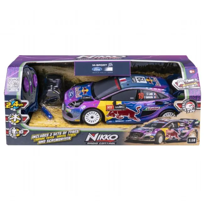 Nikko RC M-Sport Ford Puma extra tyres
