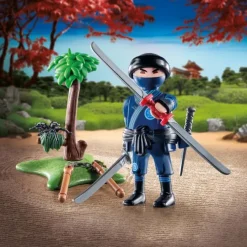 Ninja med udstyr