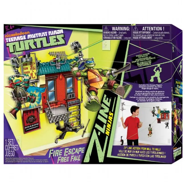 Ninja Turtles Fire Escape Free Fall Play