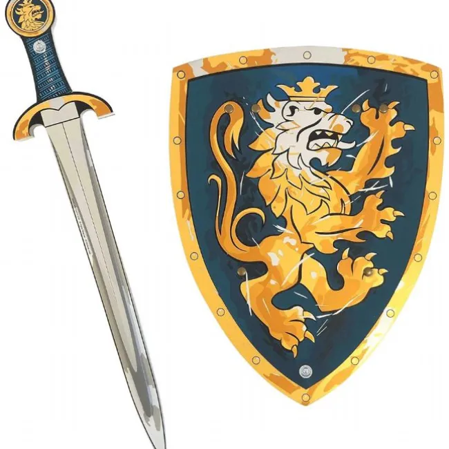 Noble Knight Riddersæt- Sværd og skjold