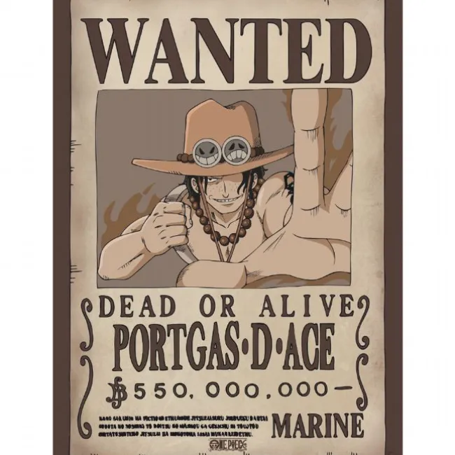 One Piece Plakat Sæt 52x38cm