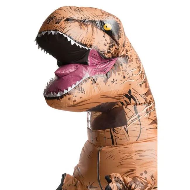 Oppustelig T-rex kostume Onesize Voksen