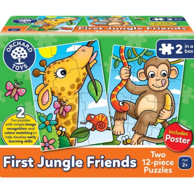 Orchard Første Junglevenner Puslespil