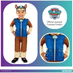 Paw Patrol Chase m. hat 94-98 cm