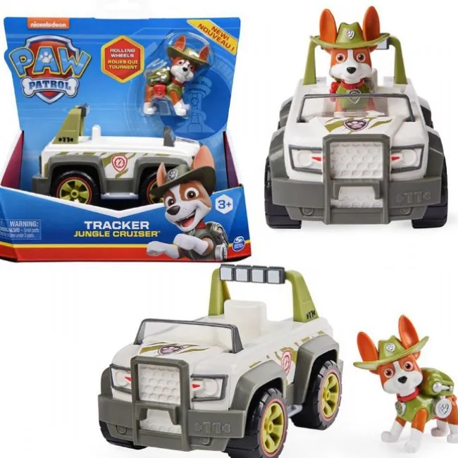 Paw Patrol Jungle Cruiser, Tracker