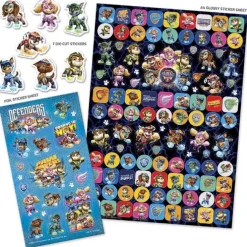 Paw Patrol Klistermærker Mega Pack