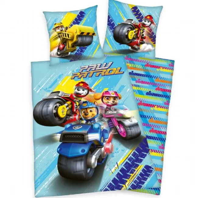 Paw Patrol Motorcykel Sengetøj 140x200cm