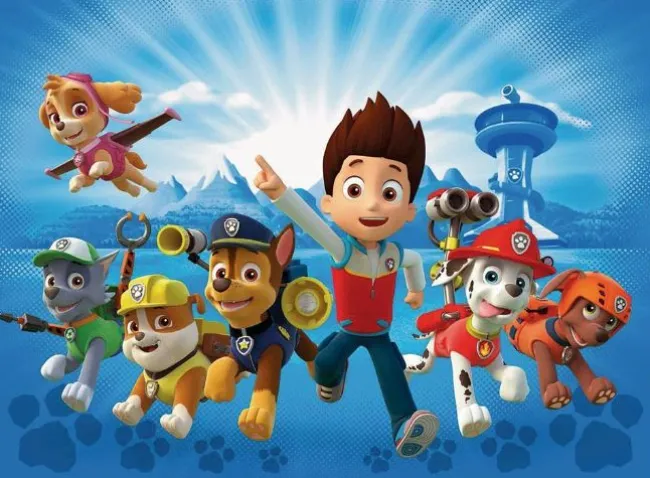 Paw patrol puslespil 100p