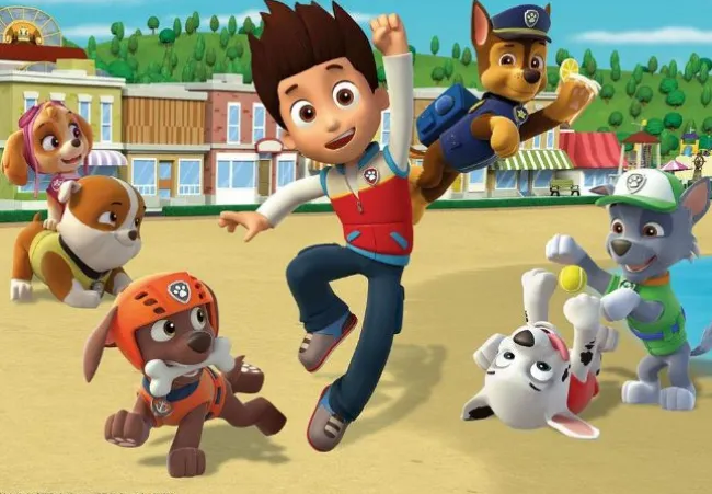 Paw patrol puslespil 2x24