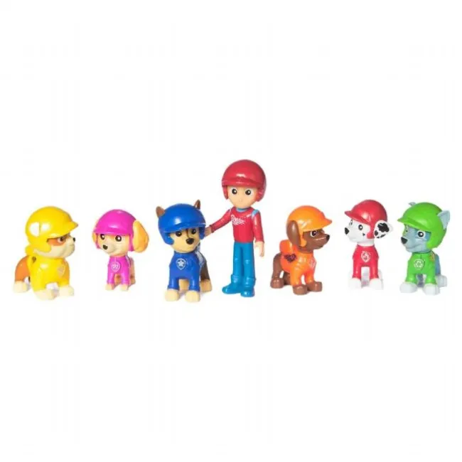 Paw Patrol Rescue Wheels Figursæt 7 Dele
