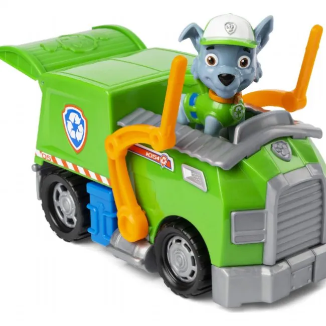 Paw Patrol Rocky med recycling truck