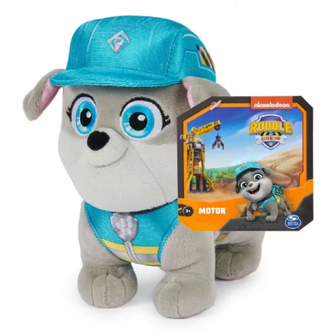 Paw Patrol Rubble Crew Motor Bamse 15cm