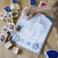 Paw Patrol Træstempler Aktivitetssæt