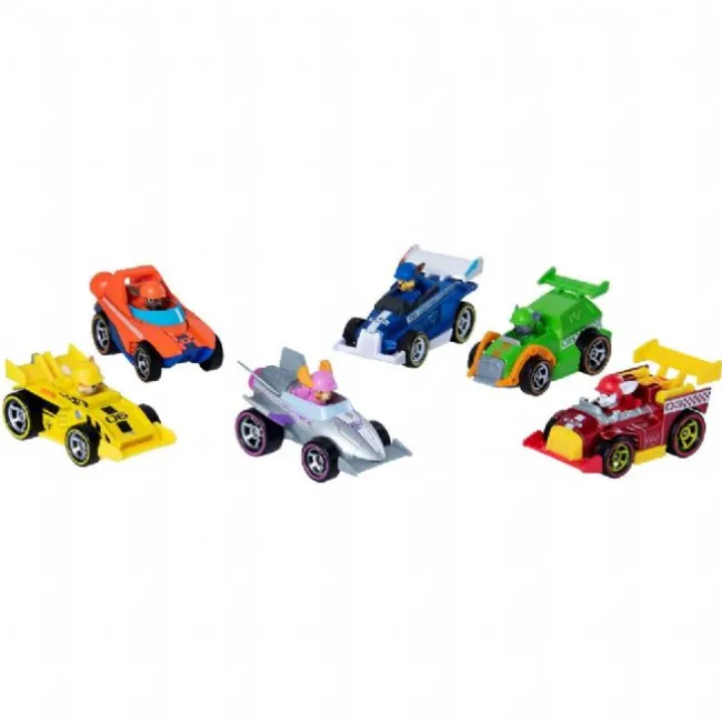 Paw Patrol True Metal 6-pak Race Rescue