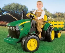 Peg Perego JD Stake-side trailer