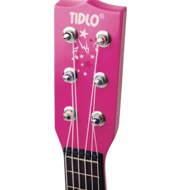 Pink guitar