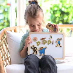 Pippi Magnetbogstaver med Figurer