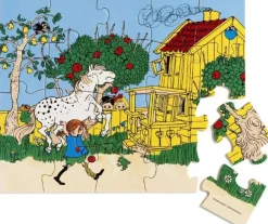 Pippi Træpuslespil, 20 Brikker