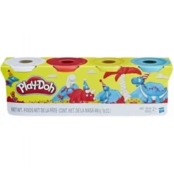 Play-Doh 4 Bøtter Dinosaurer