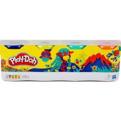 Play-Doh 4 Bøtter Vilde Dyr