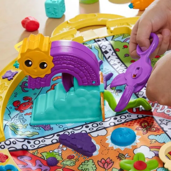 Play-Doh Fold & Go Legetæppe Start Sæt