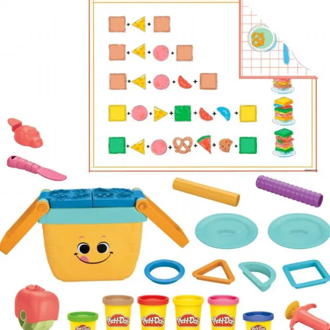 Play Doh Picnic Shapes