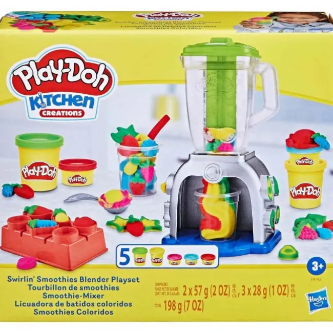 Play Doh Swirlin Smoothies Blender
