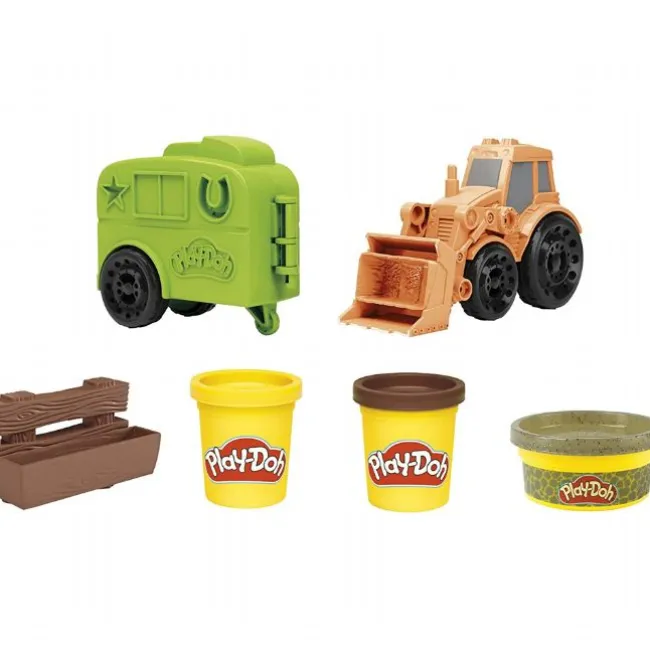 Play Doh Traktor