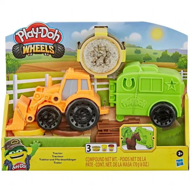 Play Doh Traktor
